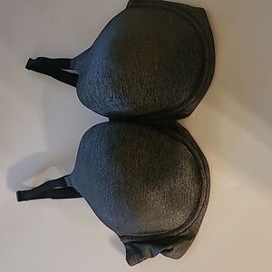 Adore Me Charcoal Bra